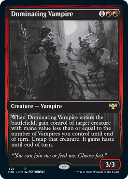 Dominating Vampire [Innistrad: Double Feature] | Magic Magpie