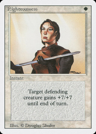 Righteousness [Revised Edition] | Magic Magpie
