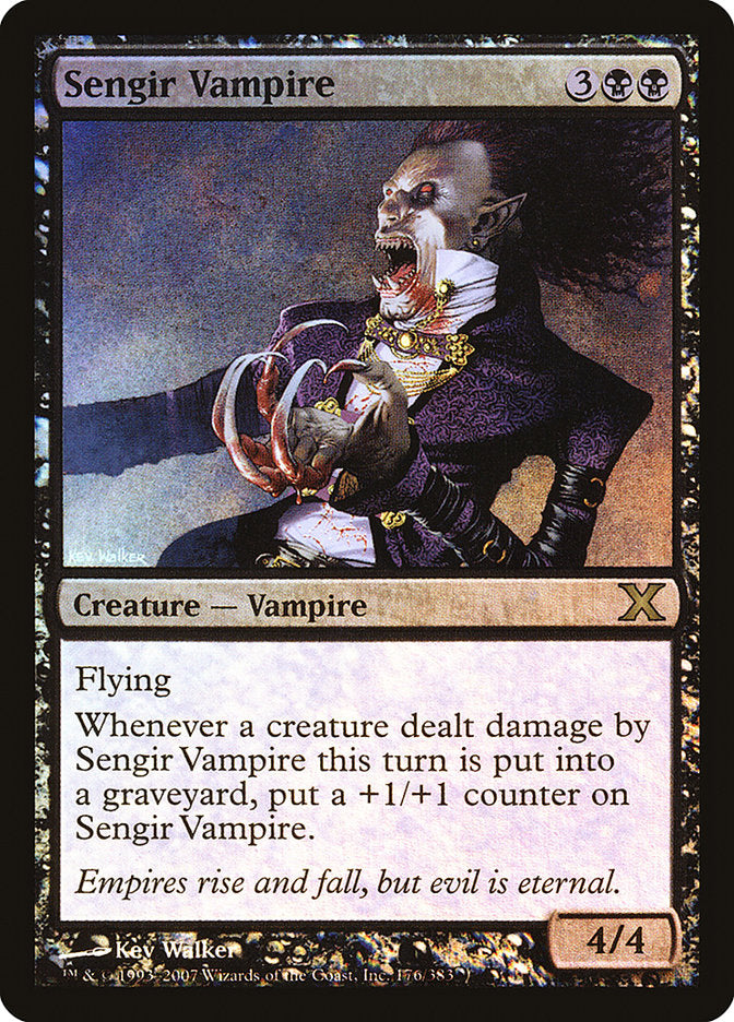 Sengir Vampire (Premium Foil) [Tenth Edition] | Magic Magpie