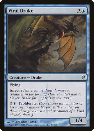 Viral Drake [New Phyrexia] | Magic Magpie