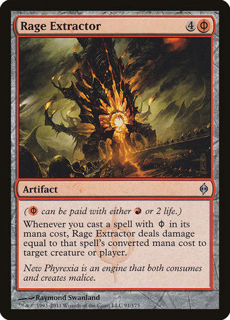Rage Extractor [New Phyrexia] | Magic Magpie