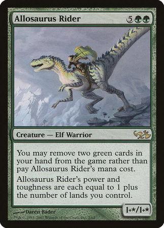 Allosaurus Rider [Duel Decks: Elves vs. Goblins] | Magic Magpie