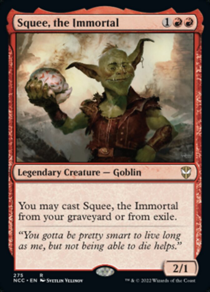 Squee, the Immortal [Streets of New Capenna Commander] | Magic Magpie