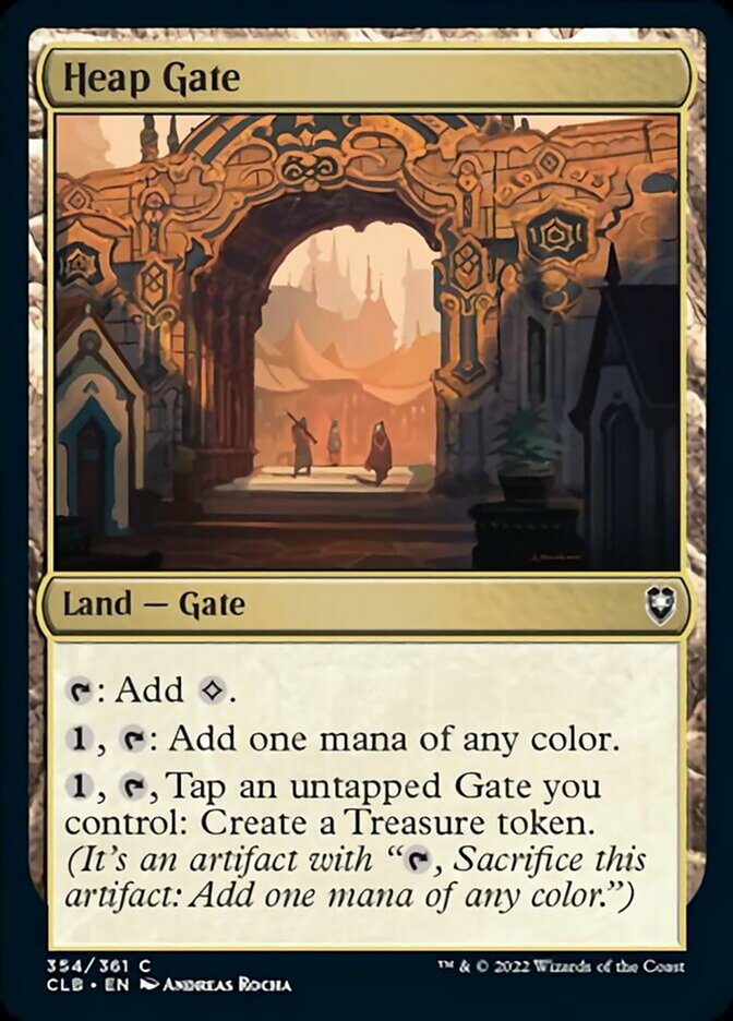 Heap Gate [Commander Legends: Battle for Baldur's Gate] | Magic Magpie