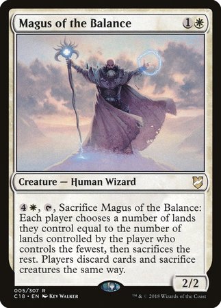 Magus of the Balance [Commander 2018] | Magic Magpie