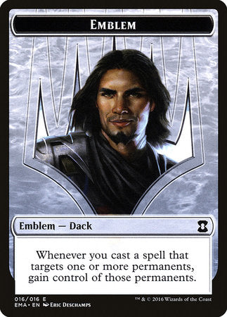 Emblem - Dack Fayden [Eternal Masters Tokens] | Magic Magpie