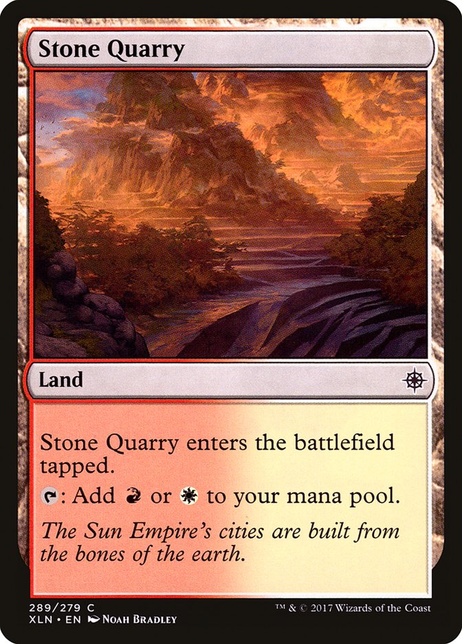 Stone Quarry [Ixalan] | Magic Magpie