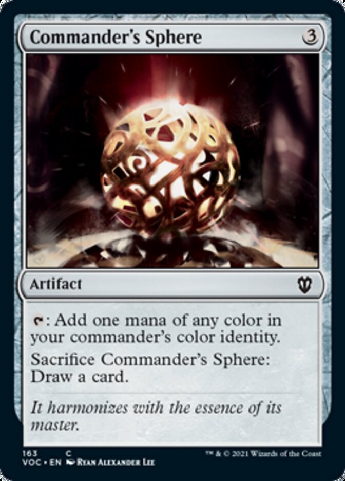 Commander's Sphere [Innistrad: Crimson Vow Commander] | Magic Magpie