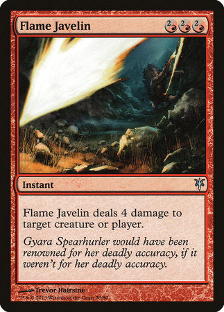 Flame Javelin [Duel Decks: Sorin vs. Tibalt] | Magic Magpie