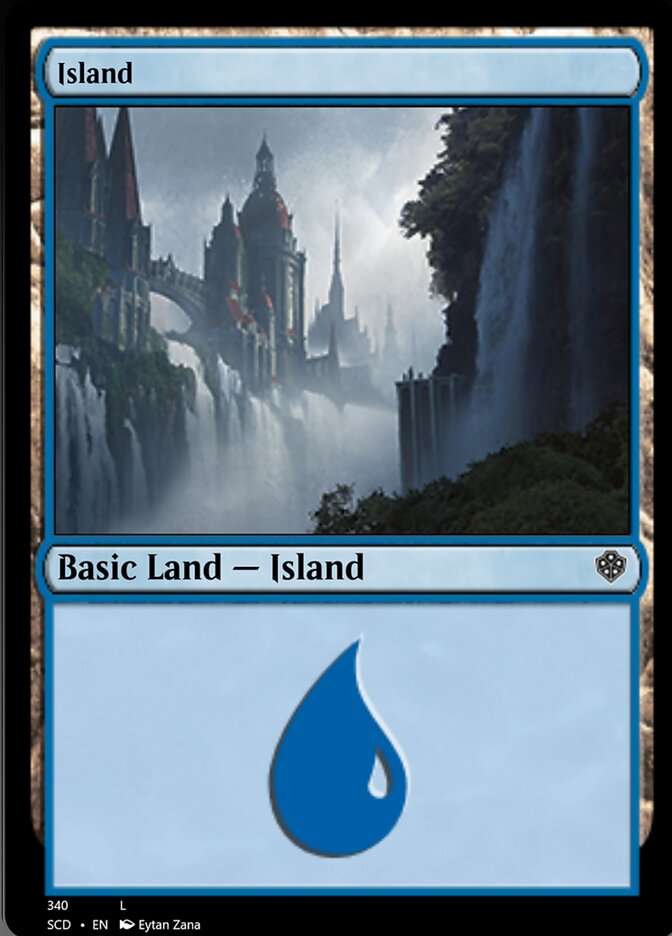 Island (340) [Starter Commander Decks] | Magic Magpie