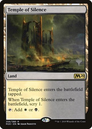 Temple of Silence [Core Set 2020 Promos] | Magic Magpie