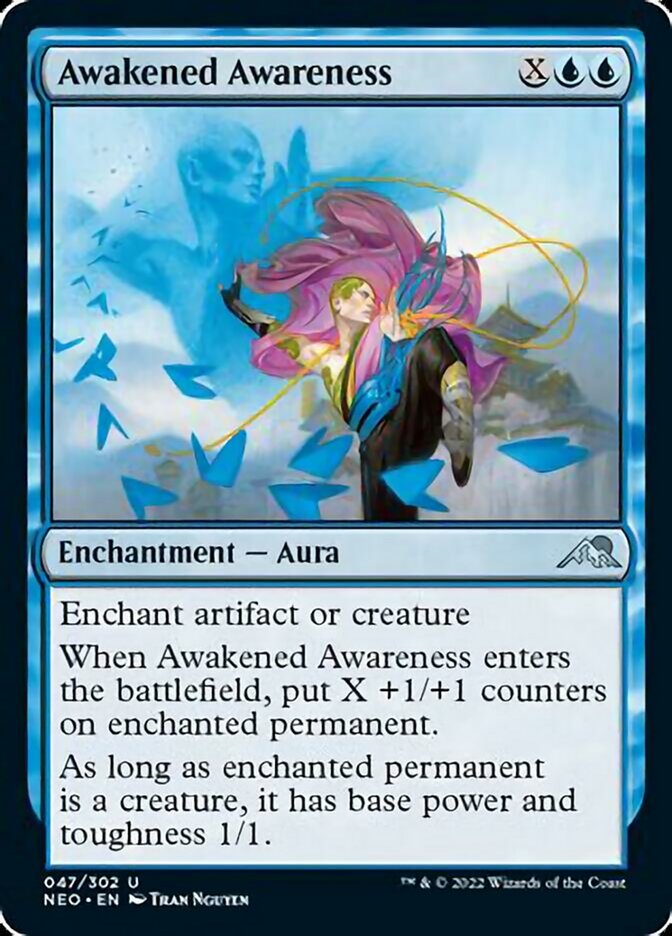 Awakened Awareness [Kamigawa: Neon Dynasty] | Magic Magpie