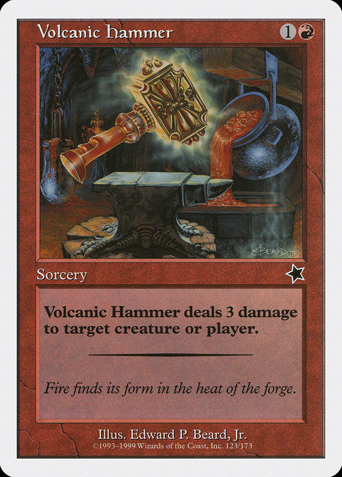 Volcanic Hammer [Starter 1999] | Magic Magpie