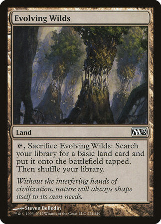 Evolving Wilds [Magic 2013] | Magic Magpie