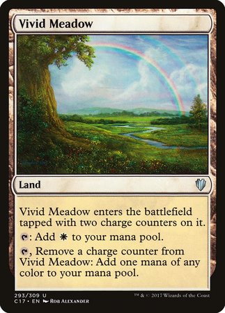Vivid Meadow [Commander 2017] | Magic Magpie