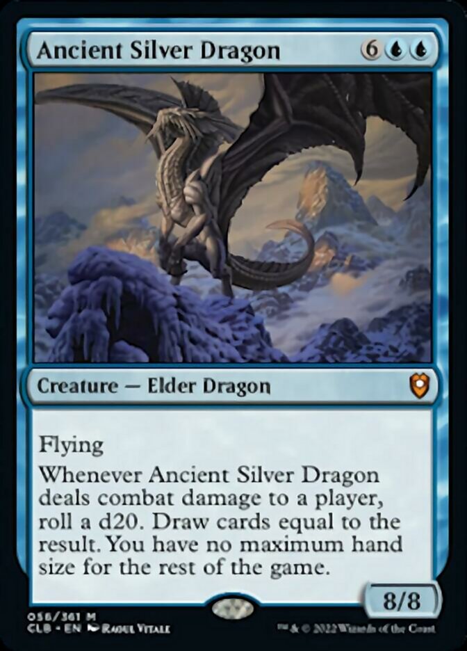 Ancient Silver Dragon [Commander Legends: Battle for Baldur's Gate] | Magic Magpie