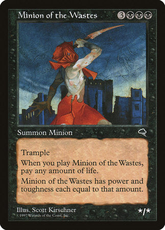 Minion of the Wastes [Tempest] | Magic Magpie