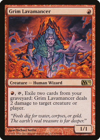 Grim Lavamancer [Magic 2012] | Magic Magpie