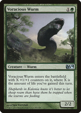 Voracious Wurm [Magic 2014] | Magic Magpie