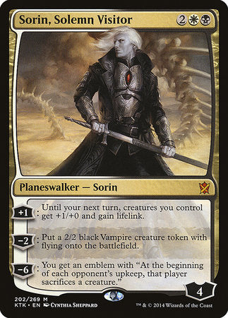 Sorin, Solemn Visitor [Khans of Tarkir] | Magic Magpie