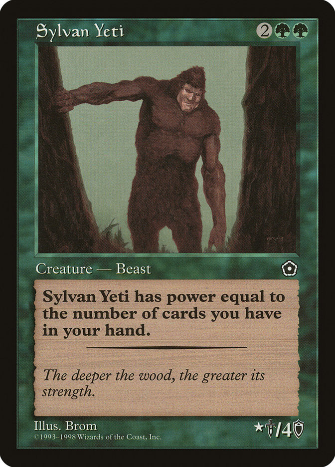 Sylvan Yeti [Portal Second Age] | Magic Magpie