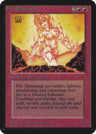Fire Elemental [Limited Edition Alpha] | Magic Magpie