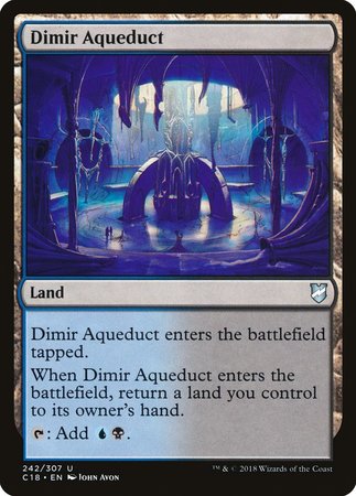 Dimir Aqueduct [Commander 2018] | Magic Magpie