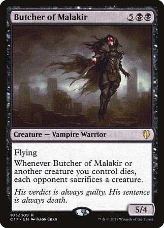 Butcher of Malakir [Commander 2017] | Magic Magpie