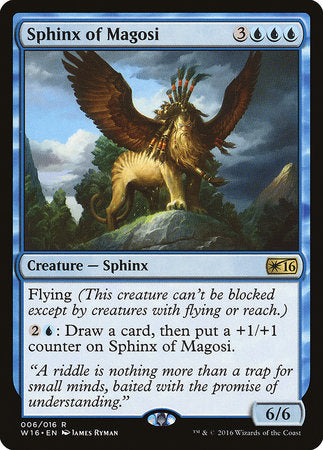 Sphinx of Magosi [Welcome Deck 2016] | Magic Magpie