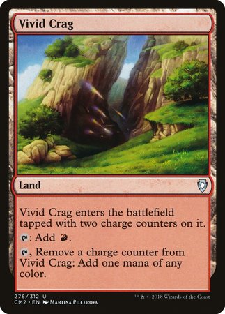 Vivid Crag [Commander Anthology Volume II] | Magic Magpie