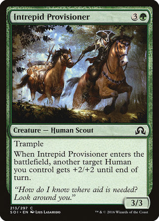 Intrepid Provisioner [Shadows over Innistrad] | Magic Magpie