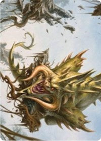 Canopy Baloth Art Card [Zendikar Rising Art Series] | Magic Magpie