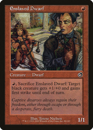 Enslaved Dwarf [Torment] | Magic Magpie