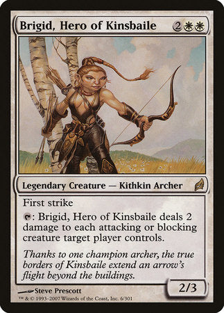 Brigid, Hero of Kinsbaile [Lorwyn] | Magic Magpie