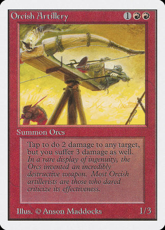 Orcish Artillery [Unlimited Edition] | Magic Magpie