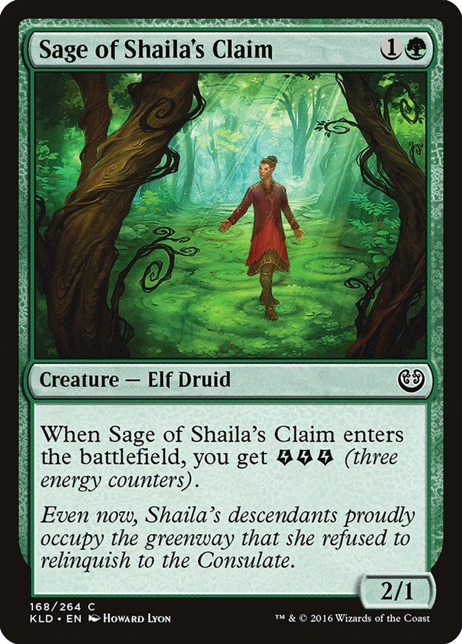 Sage of Shaila's Claim [Kaladesh] | Magic Magpie