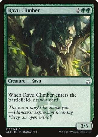 Kavu Climber [Masters 25] | Magic Magpie