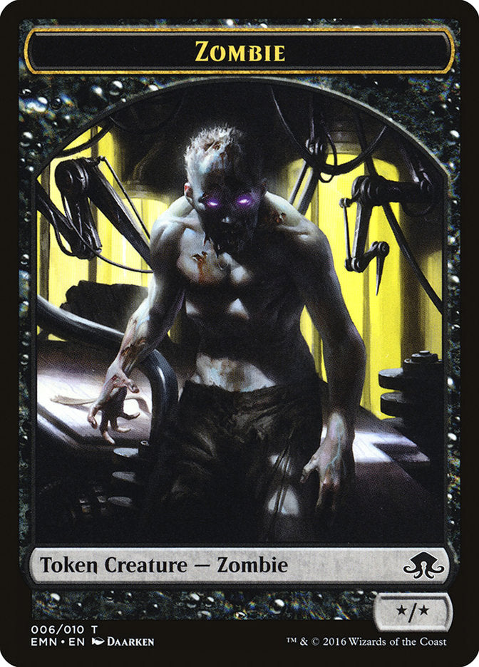 Zombie (006/010) [Eldritch Moon Tokens] | Magic Magpie