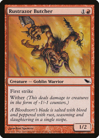 Rustrazor Butcher [Shadowmoor] | Magic Magpie