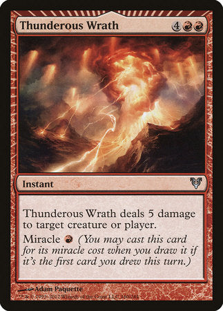 Thunderous Wrath [Avacyn Restored] | Magic Magpie