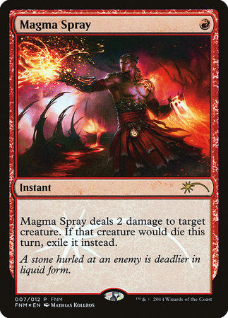 Magma Spray [Friday Night Magic 2014] | Magic Magpie