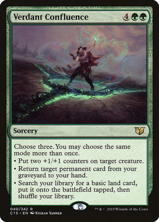 Verdant Confluence [Commander 2015] | Magic Magpie