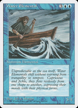 Water Elemental [Fourth Edition] | Magic Magpie