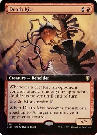 Death Kiss (Extended Art) [Commander Legends: Battle for Baldur's Gate] | Magic Magpie