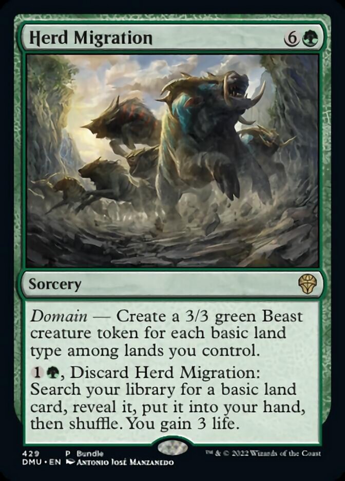 Herd Migration (Bundle) [Dominaria United] | Magic Magpie