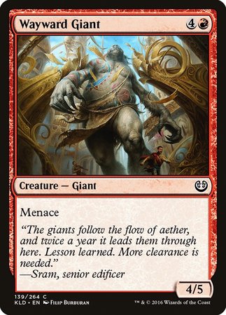 Wayward Giant [Kaladesh] | Magic Magpie