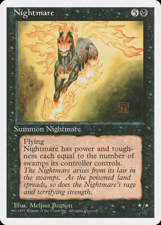 Nightmare [Fourth Edition] | Magic Magpie