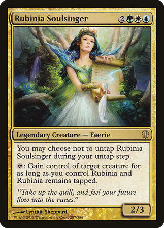 Rubinia Soulsinger [Commander 2013] | Magic Magpie