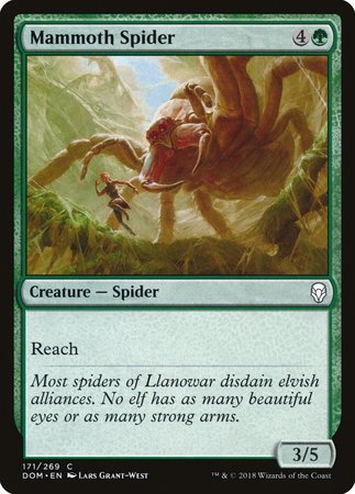 Mammoth Spider [Dominaria] | Magic Magpie