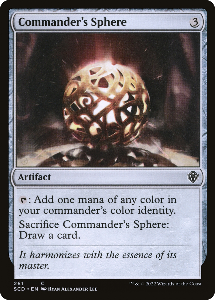 Commander's Sphere [Starter Commander Decks] | Magic Magpie